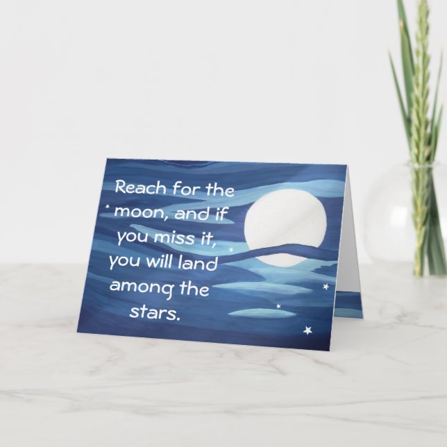 Reach till Måne! Kort (Framsida)
