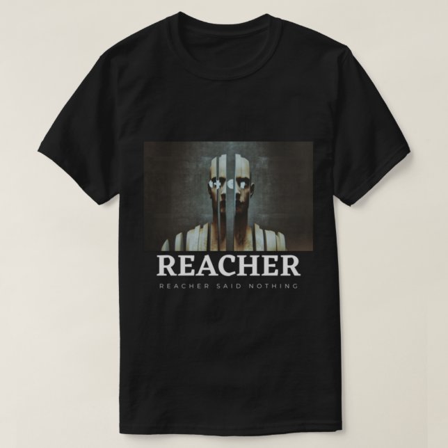Reacher sa inget t shirt (Design framsida)
