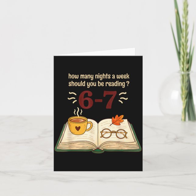 Read 6–7 Nights Funny Reading  Kort (Framsida)