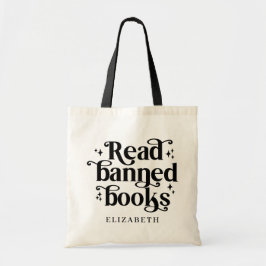 Read Banned Books Book Lover's Gift Tygkasse
