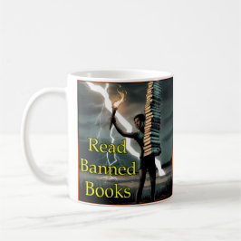 Read Banned Books - Mug Kaffemugg