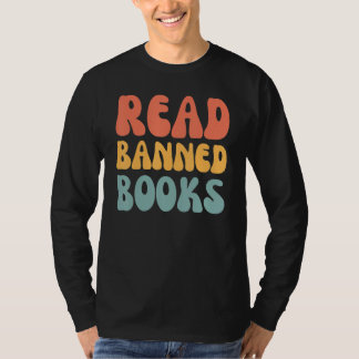 Read Banned Books Week Librarian Freedom Reader Ge T Shirt