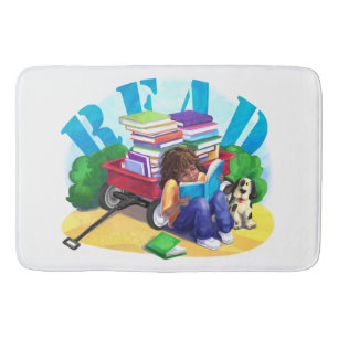 READ Bok Wagon Art Badrumsmatta