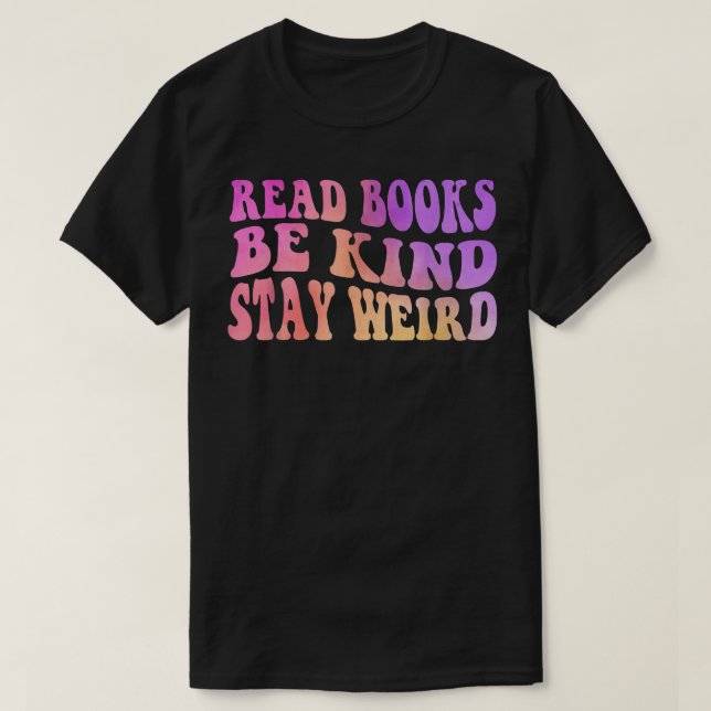 Read Books T Shirt (Design framsida)