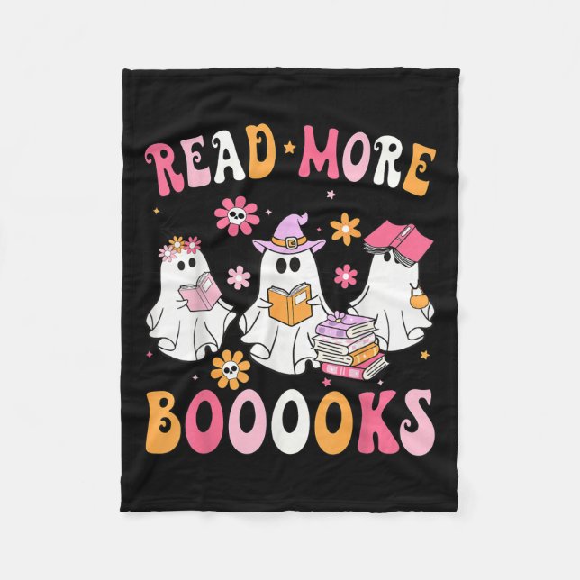 Read More Books Ghosts Reading Book Funny Teacher  Fleecefilt (Framsidan)