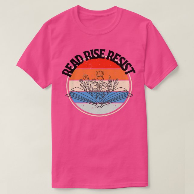 Read Rise resist Motivational quote T Shirt (Design framsida)