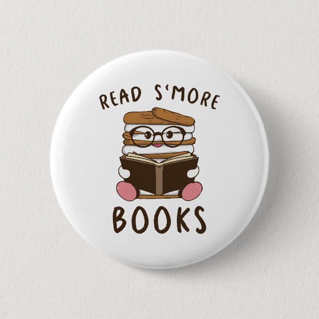 Read Smore' Books Camping Reading Books Lover Camp Knapp (Framsida)
