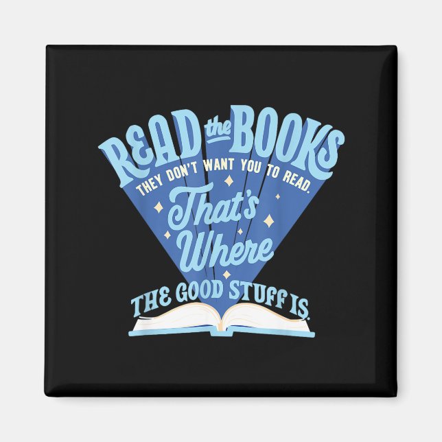 Read The Book They Don't Want You To Read  Magnet (Framsidan)