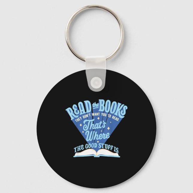 Read The Book They Don't Want You To Read  Nyckelring (Framsida)