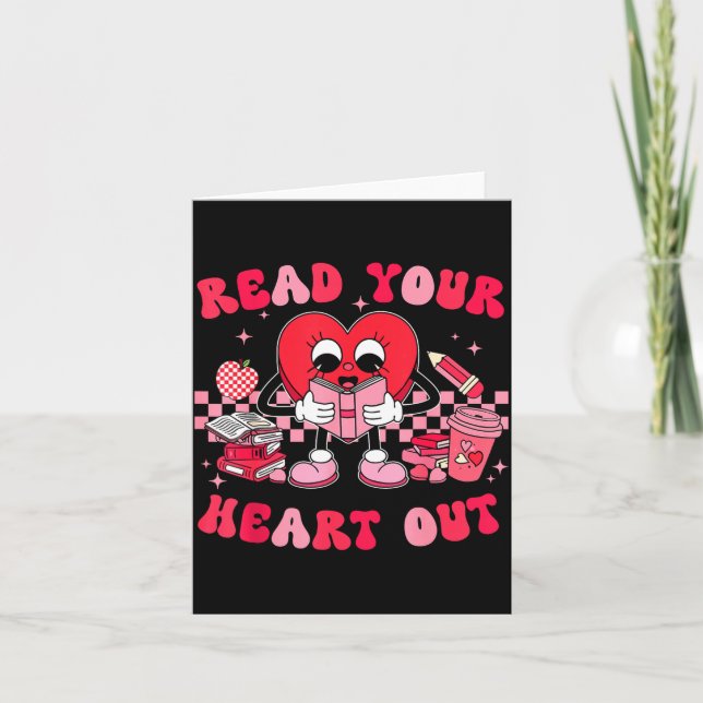 Read Your Heart Out Valentines Day Teachers Book L Kort (Framsida)