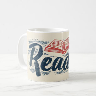 Reader Bok Slogan Kaffemugg
