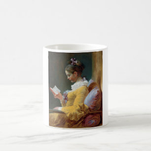 Reader, Fragonard Kaffemugg