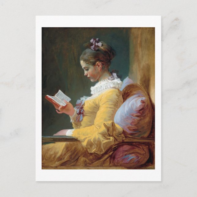 Reader, Fragonard Vykort (Framsida)