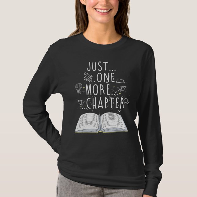Reader ger bara ytterligare ett kapitel-bokmaskläs t shirt (Framsida)