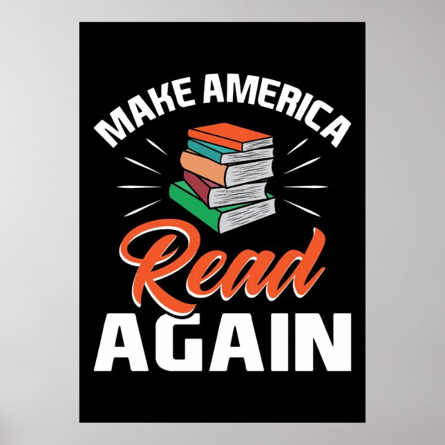 Reader Gift - läs Amerika igen Poster (Framsidan)