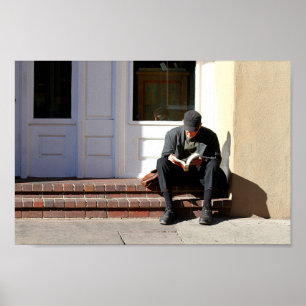 Reader i Santa Fe Poster