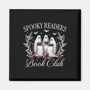Readers Bok Klubb Funny Ghost Teacher Lycklig Hall Magnet