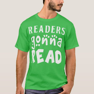 Readers Gonna Bibliotek Bok Kärlek T Shirt
