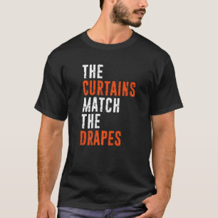 Readhead Ginger the Curdines Match Drapes Distress T Shirt