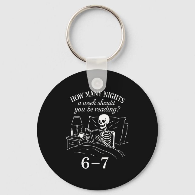 Reading 67 Meme Englieacher Funny 67 Book Lover Hu Nyckelring (Framsida)