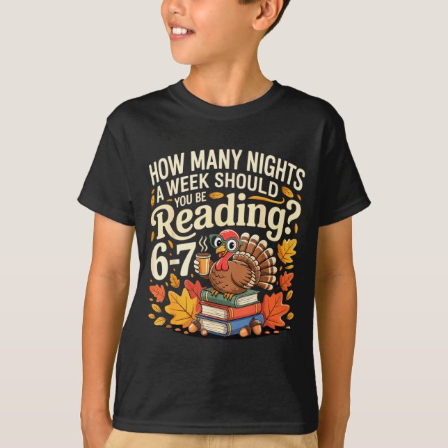 Reading 67 Meme Englieacher Funny 67 Turkey  T Shirt (Framsida)