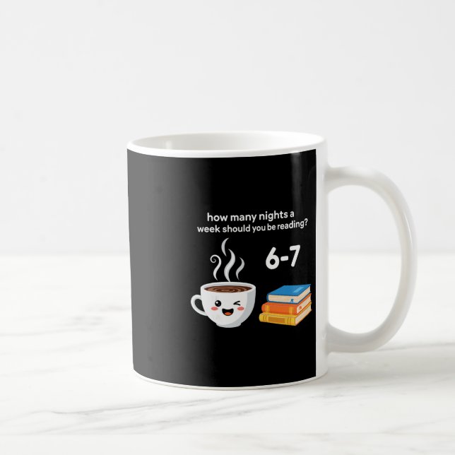 Reading 67 Meme English Teacher Funny 6 7  Kaffemugg (Höger)