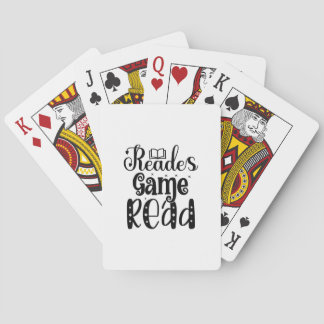 Reading Art Reades Game Read Casinokort