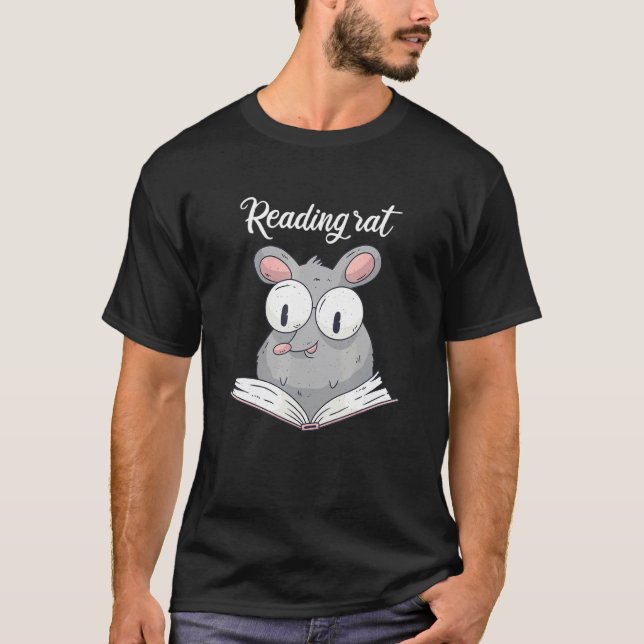 Reading Book Books Books 3 T Shirt (Framsida)