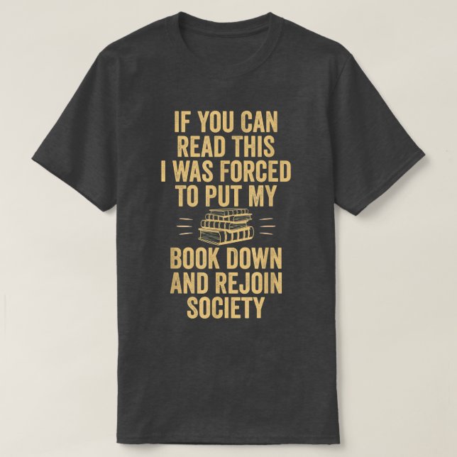 Reading books t s funny read books lover reading  shirt (Design framsida)
