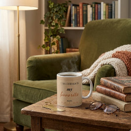 Reading Corner Mug - Cozy Book Lover Mug Kaffemugg