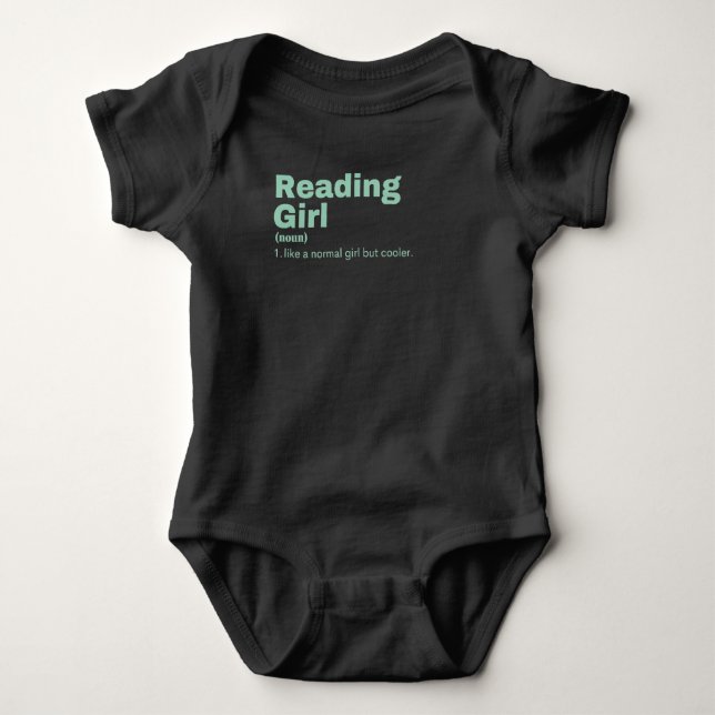 Reading Girl - Reading T Shirt (Framsida)