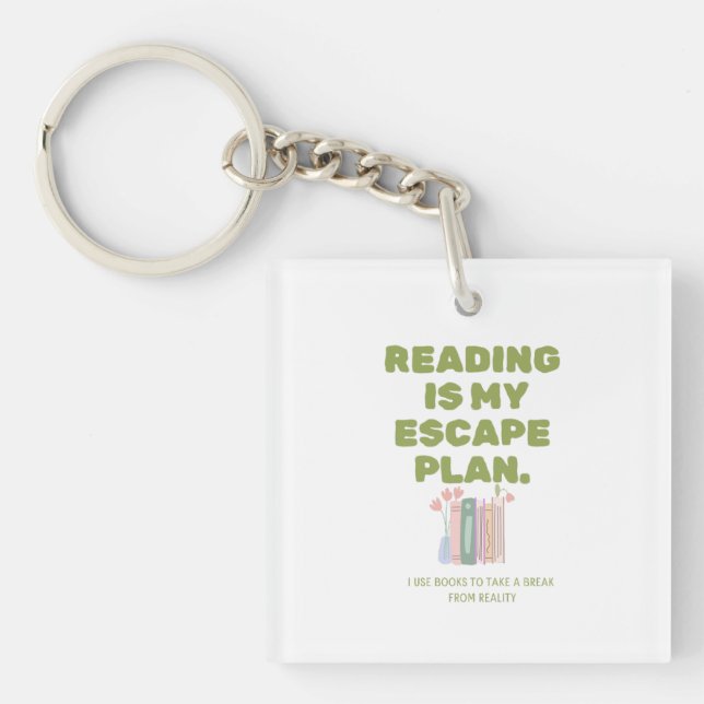 Reading is My Escape Plan - Cozy Book Lover's Desi (Framsidan)