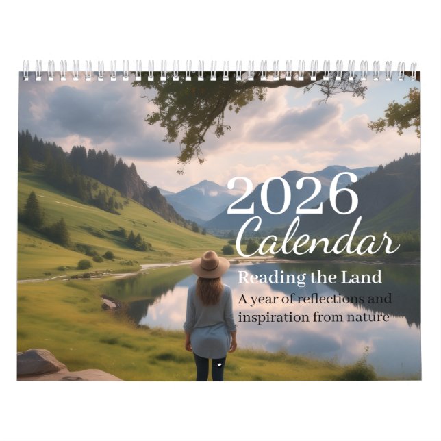 Reading the Land Calendar Kalender (Omslag)