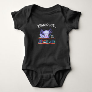 Readsolotl Bok älskare Funny Axolotl T Shirt