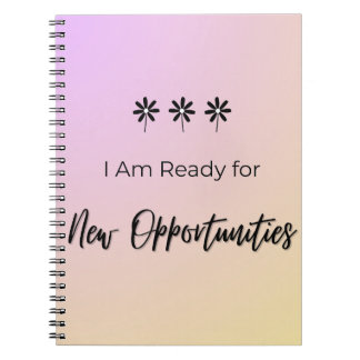 Ready for New Opportunities Anteckningsbok