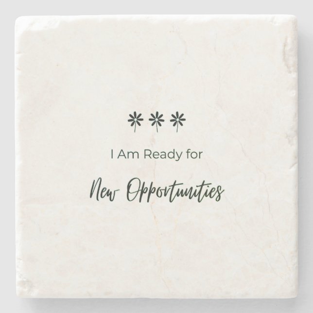 Ready for New Opportunities Stenunderlägg (Framsidan)