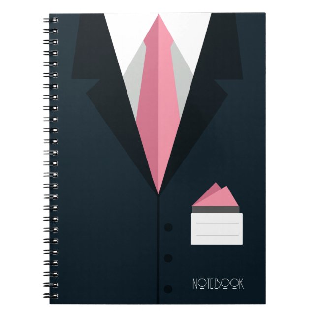 Ready for Service! – "Blue Gala" Notebook Anteckningsbok (Framsidan)