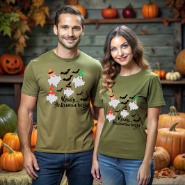 "Ready, Halloween begins", T Shirt