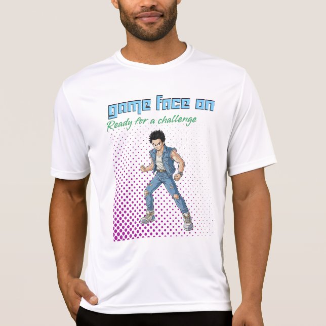 Ready To Challenge  T Shirt (Framsida)