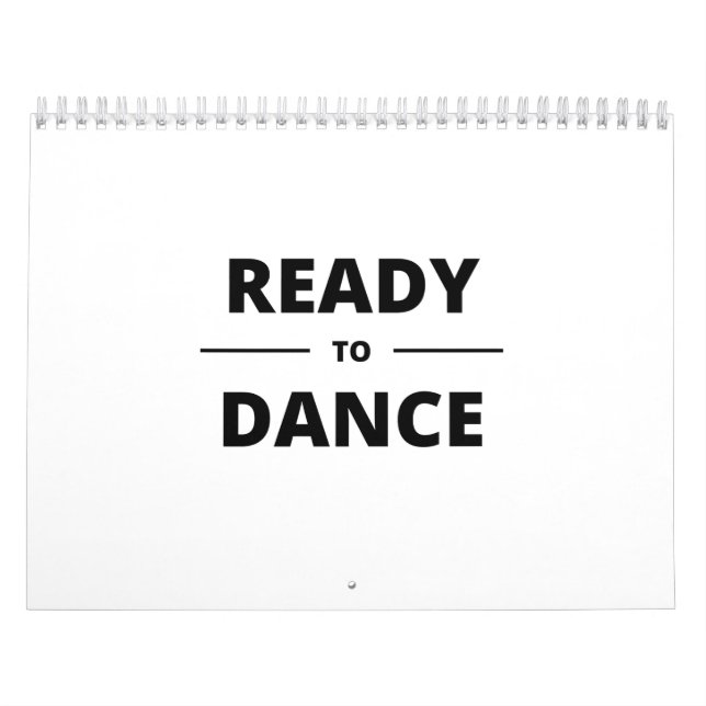 READY TO DANCE KALENDER (Omslag)