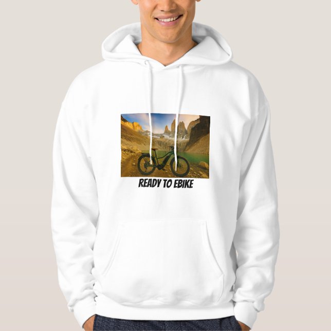 Ready to EBIKE Hoodie (Framsida)