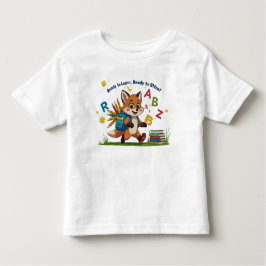 "Ready to Learn, Ready to Shine!" – Cute Kindergar T Shirt