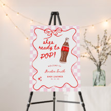 Ready to Pop Soda girl Baby shower
