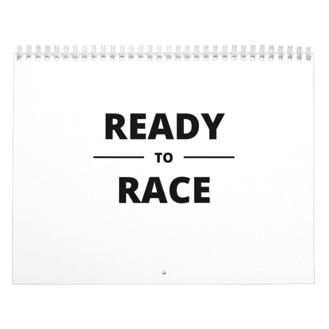 READY TO RACE KALENDER (Omslag)