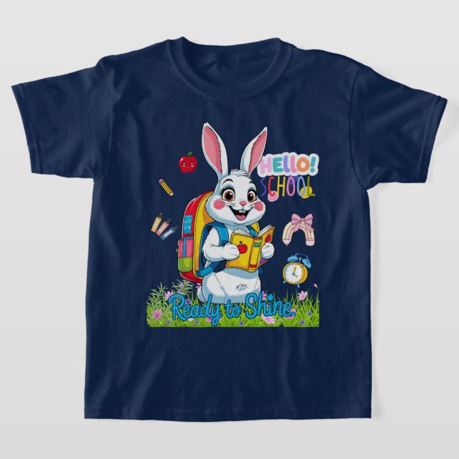 Ready to Shine, First Grader! T Shirt (Laydown)