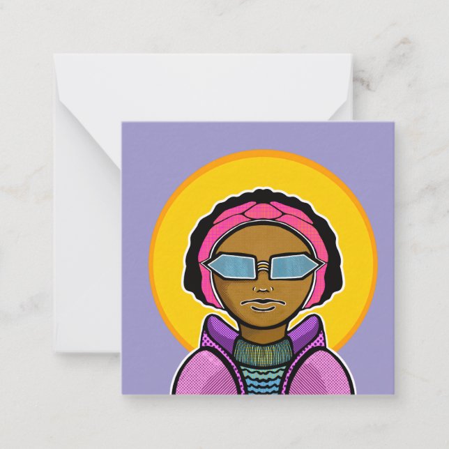 Ready to ski anteckningskort (Framsida)