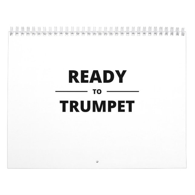 READY TO TRUMPET KALENDER (Omslag)