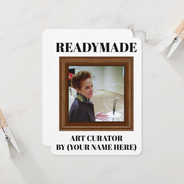 READYMADE FLAT GREETARD KORT (Fram/Back In Situ)