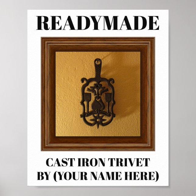 READYMADE POSTER (Framsidan)