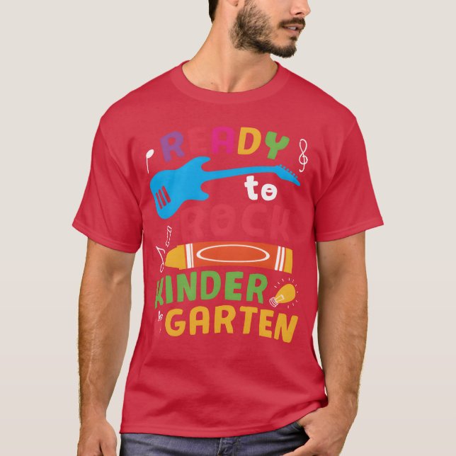 Readyo Rock Kinder Garten vän T Shirt (Framsida)